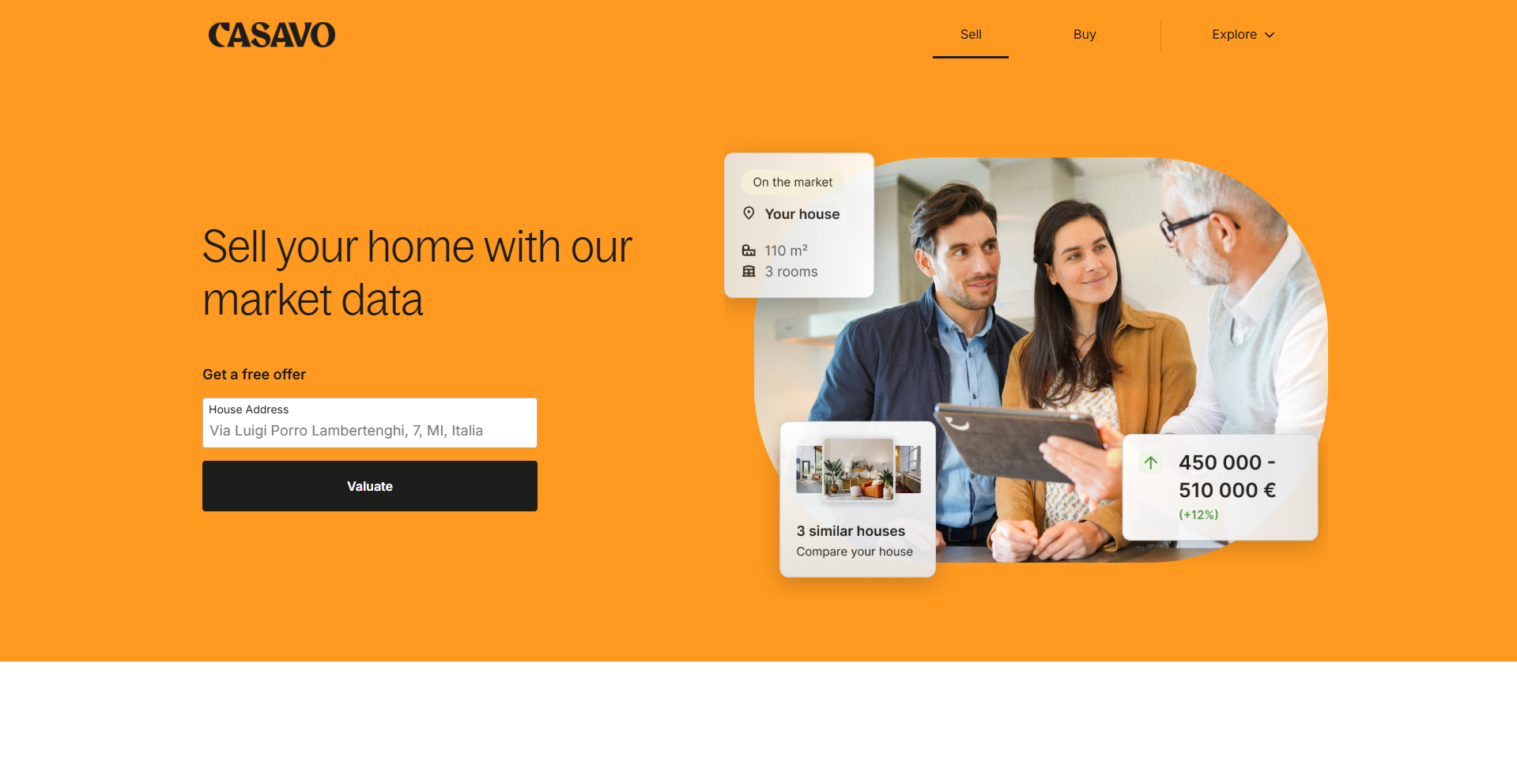 Casavo – digital property platform and blog